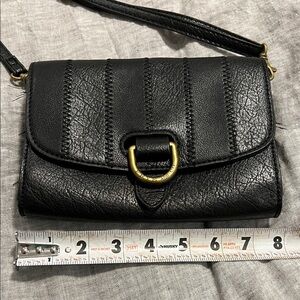 Frye & Co Black Crossbody Bag